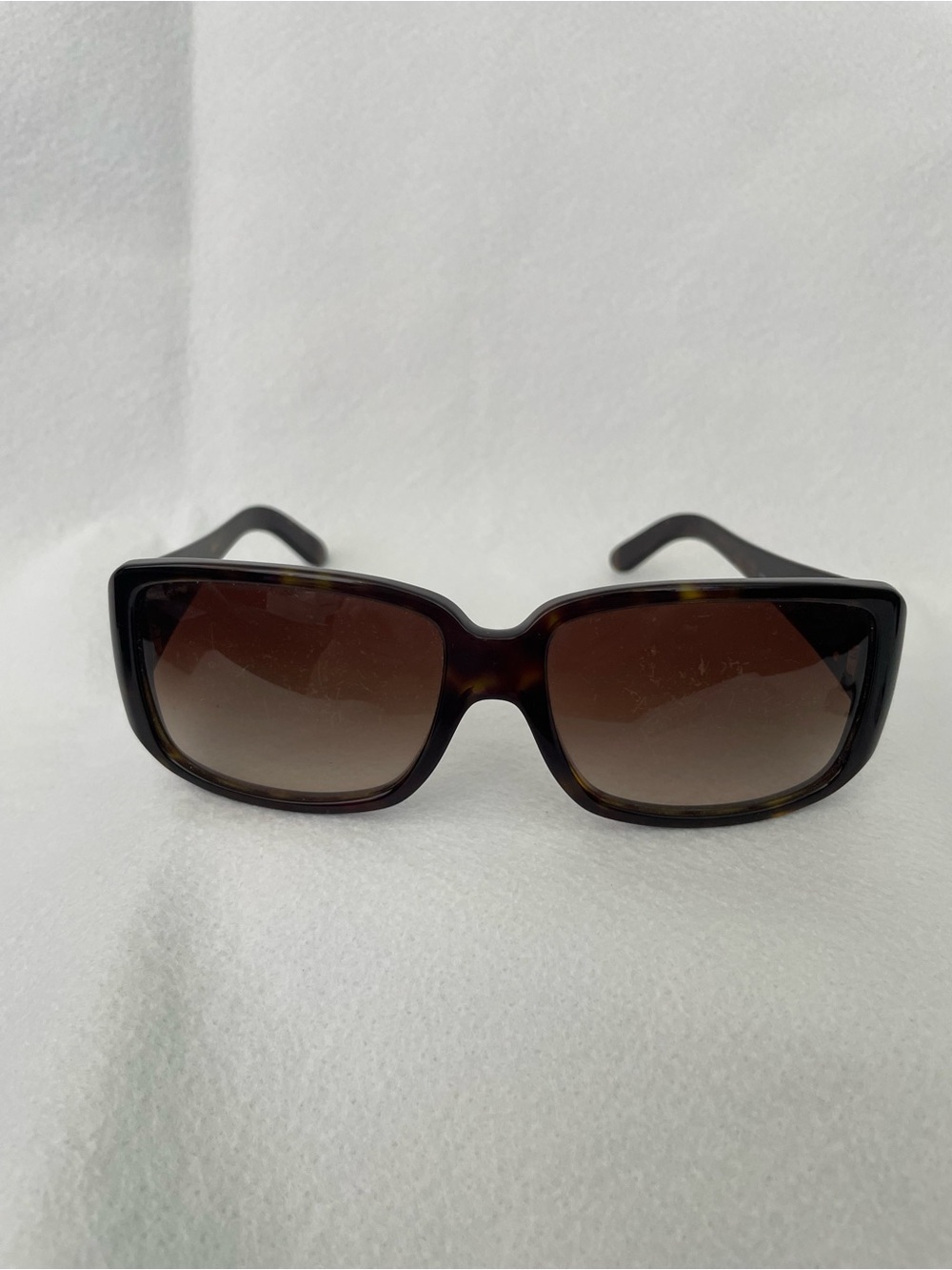 Prada Brown Tortoise Shell Logo Oversized Sunglasses - Picture 2 of 14